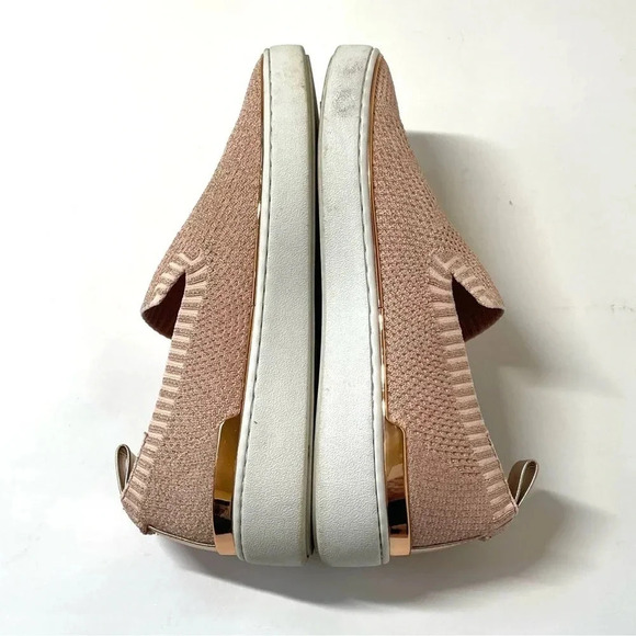 MICHAEL Michael Kors Women's Skyler Slip-On Sneakers Rose Gold Size 9 - Picture 7 of 8